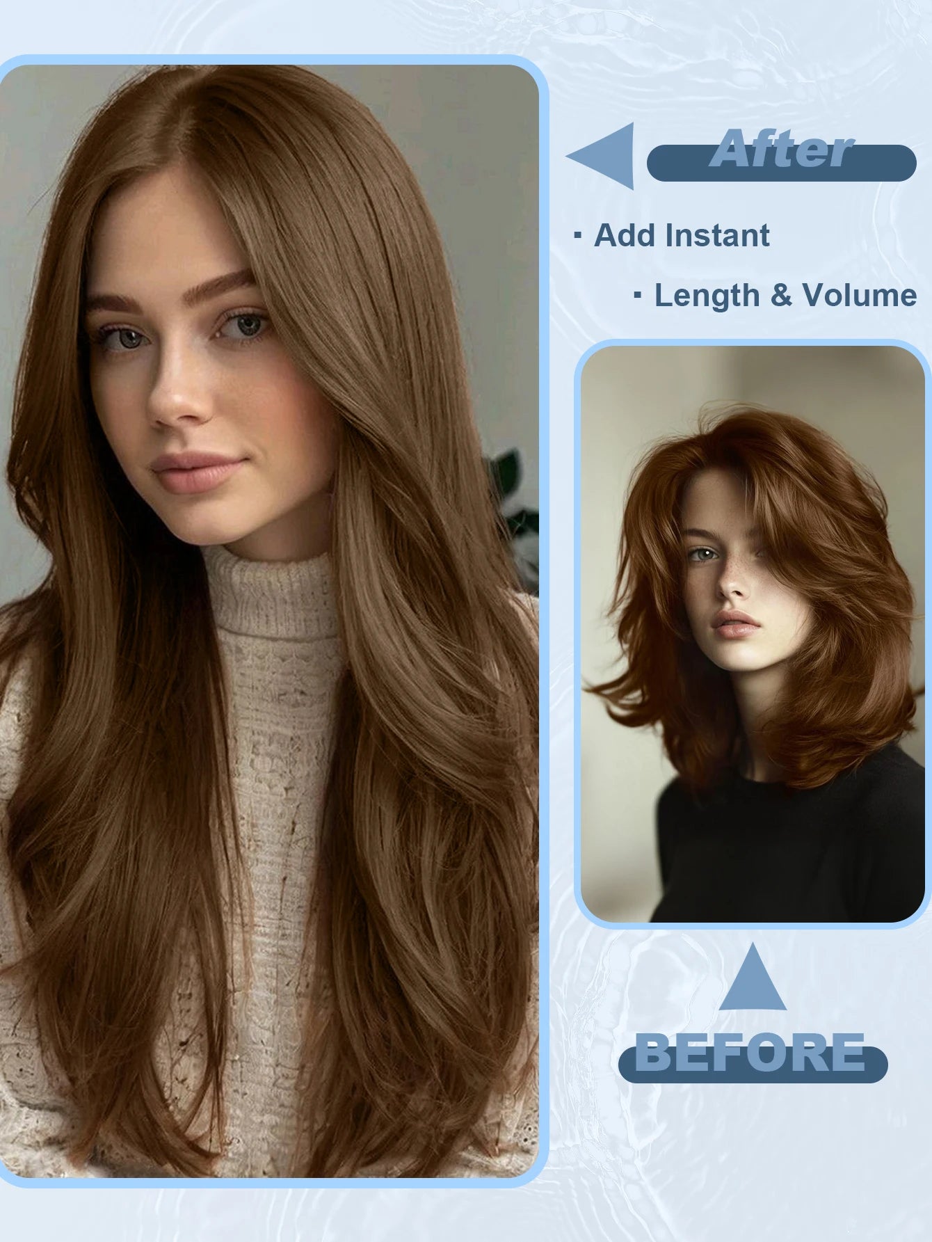 Extensions cheveux humains/ NANCY