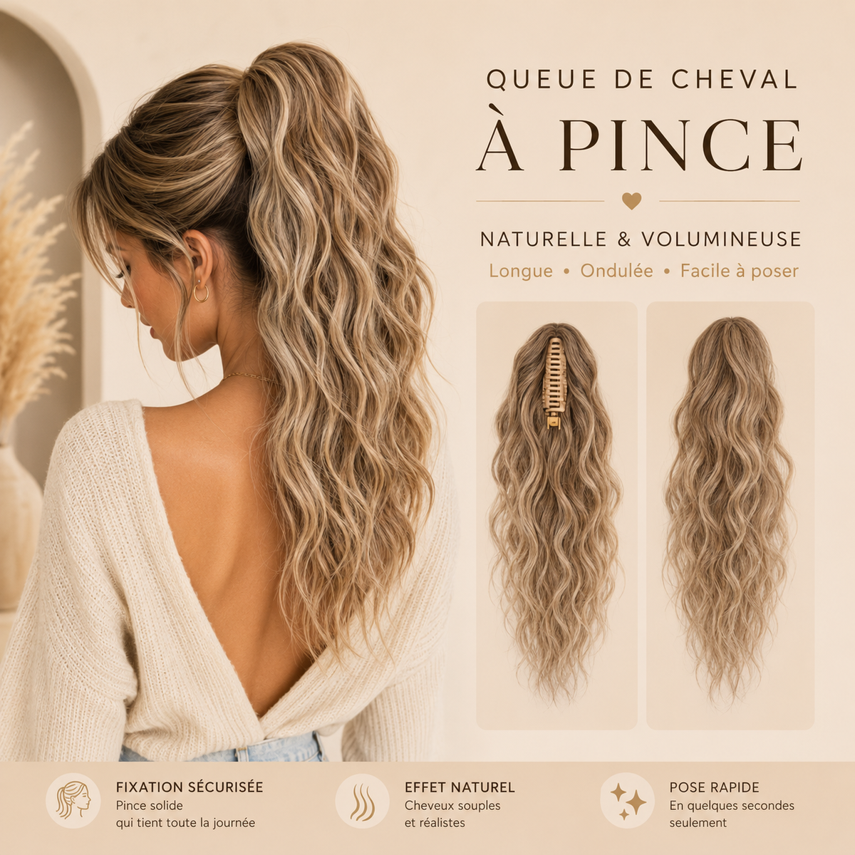 Extension Queue de Cheval 45 cm