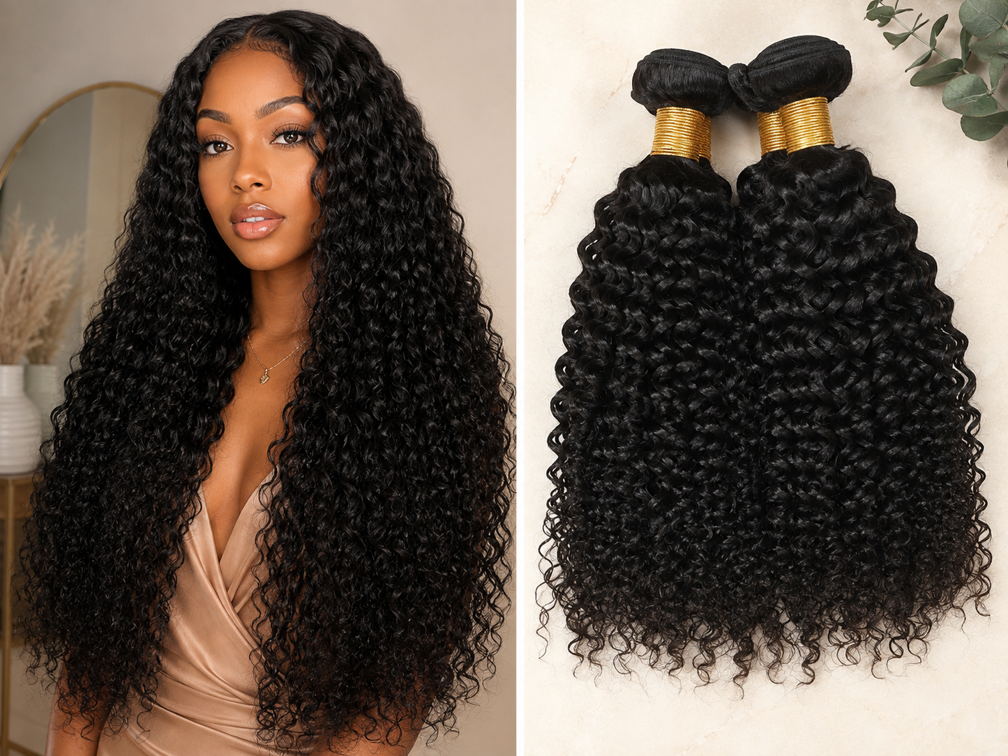 Extensions Cheveux Ondulés et Bouclés Remy