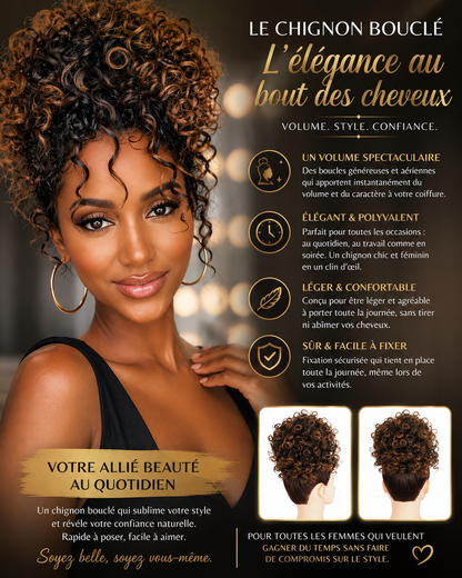 Chignon en Cheveux Synthétiques