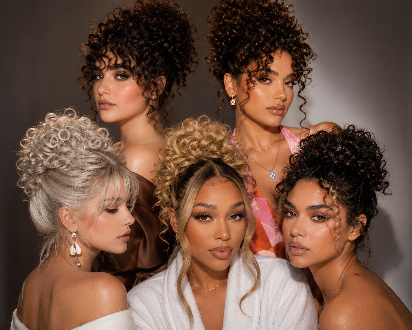 Chignon en Cheveux Synthétiques