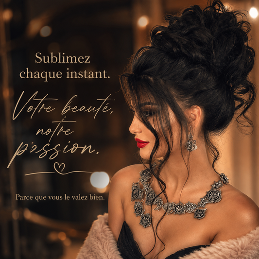 Chignon bun en cheveux naturels
