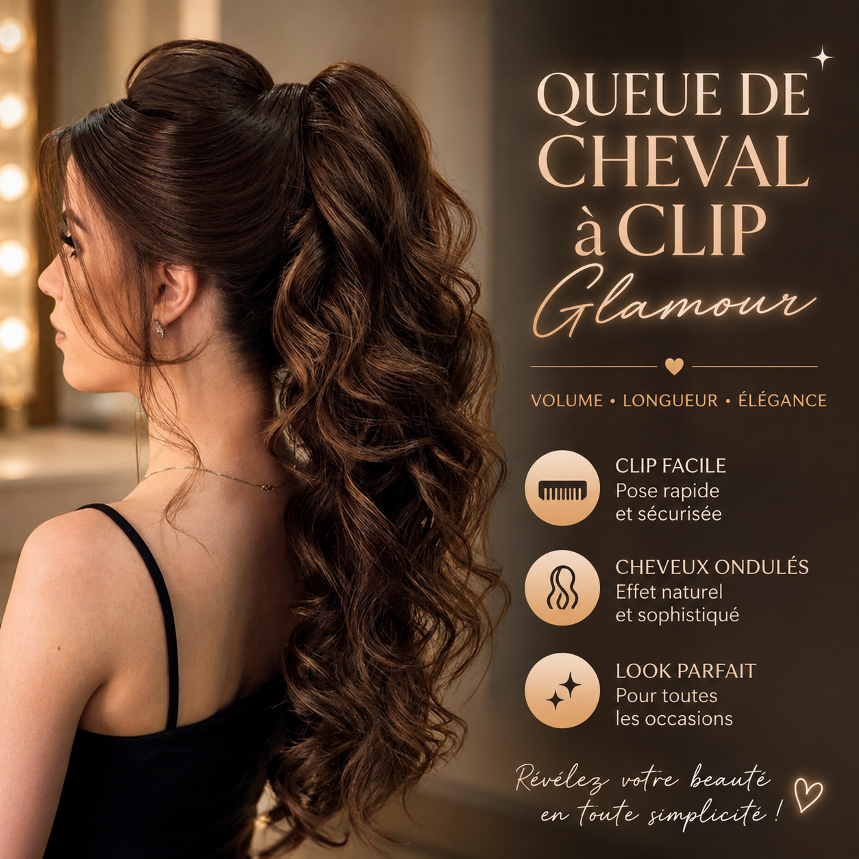 Extension de Queue de Cheval- TAMY