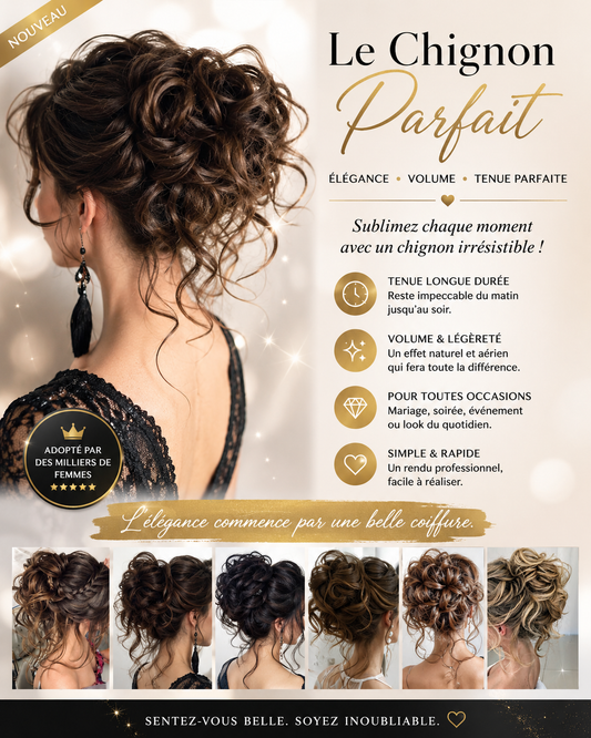 Chignon Cheveux Naturels