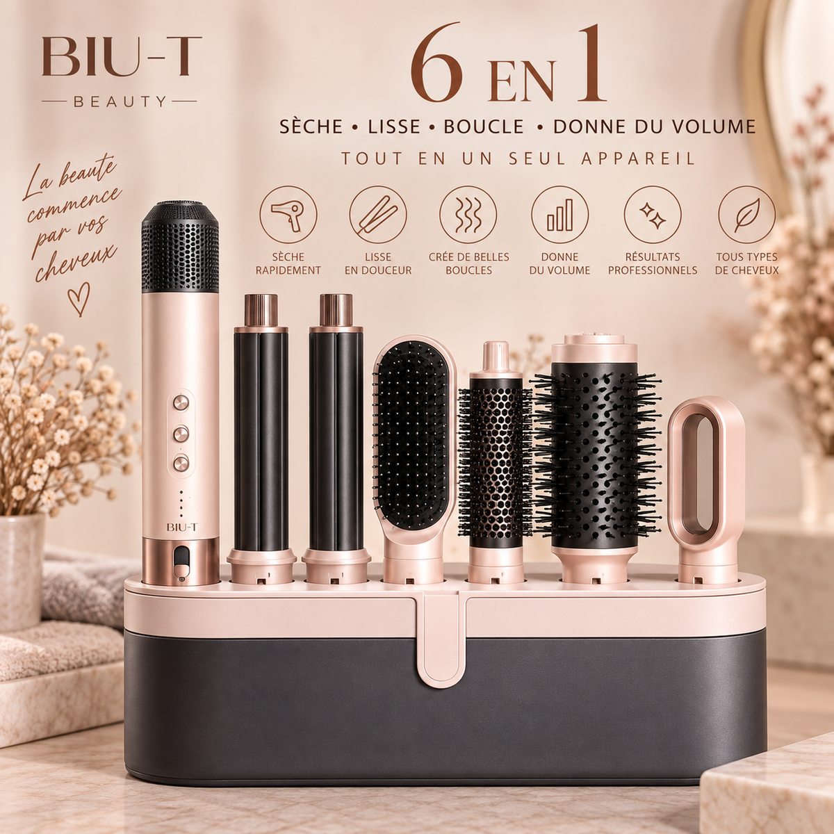 Styler Capillaire MultiFonction 6-en-1 ProStyle