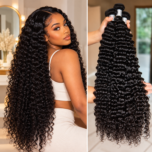 Extensions Cheveux Ondulés et Bouclés Remy