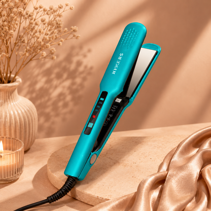 Fer à Lisser - HairStraightenerBrush™ - Vert