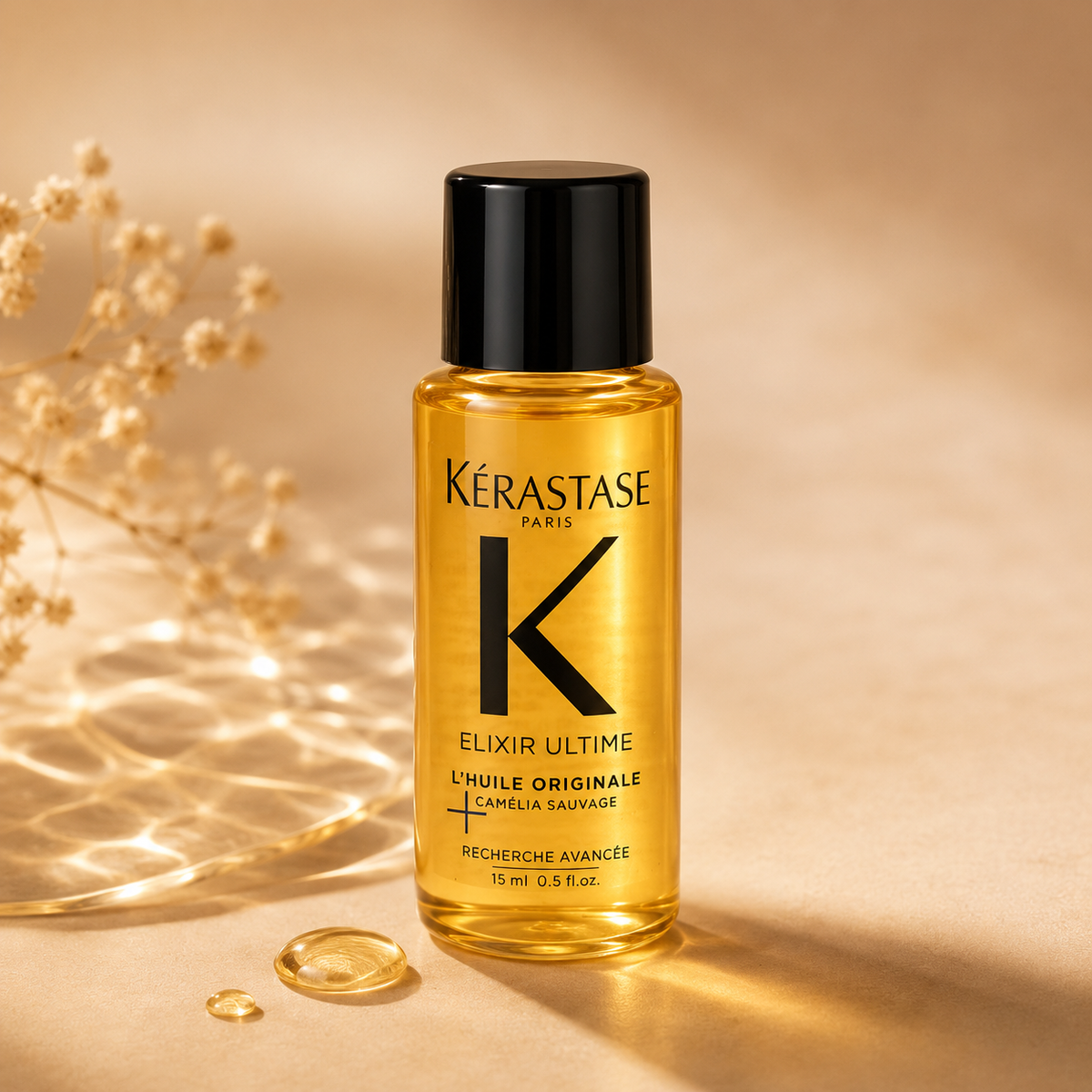 Huile Elixir Ultime Kérastase - Brillance Éclatante & Nutrition