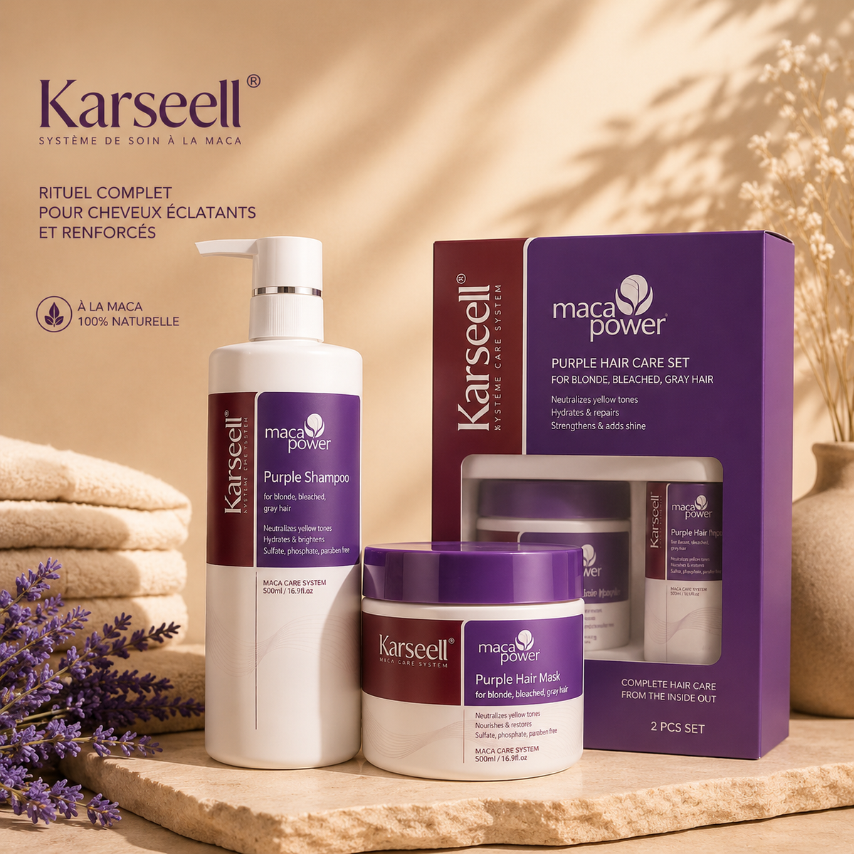 Soin Capillaire Violet Karseell
