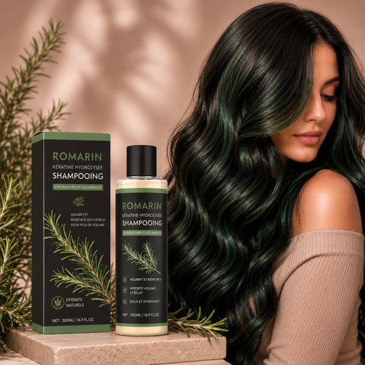 Shampoing Croissance Capillaire Bio au Romarin