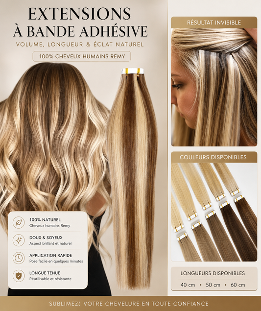 Extensions de Cheveux Humains SURY