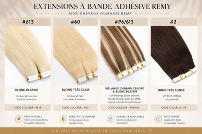 Extensions de Cheveux Humains SURY