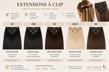 Extensions cheveux humains/ SOPHY