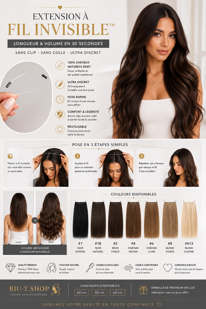Extensions cheveux humains/ NANCY