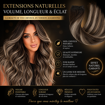 Extensions cheveux humains/ CARY