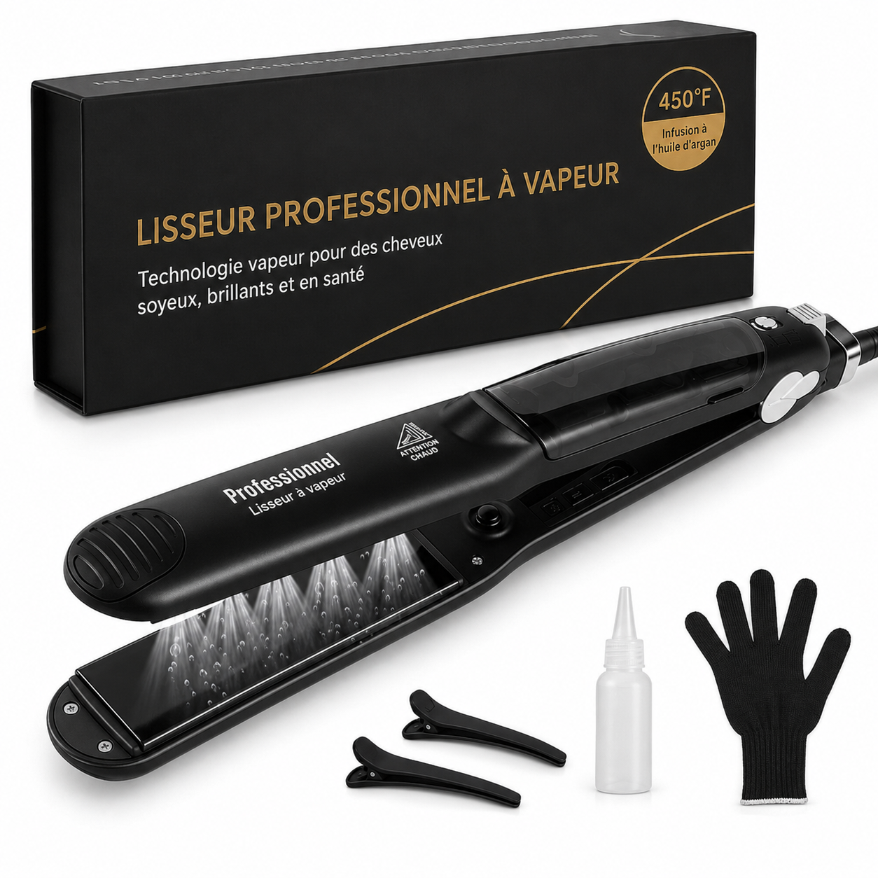 Fer à Lisser MADAMI - Cheveux Lisses et Brillants