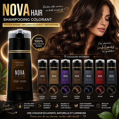 Shampoing Anti-Cheveux Gris NOVA