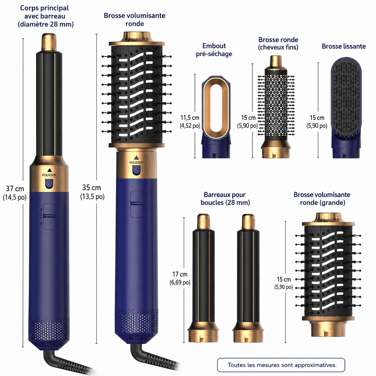 Styler Capillaire MultiFonction 6-en-1 ProStyle