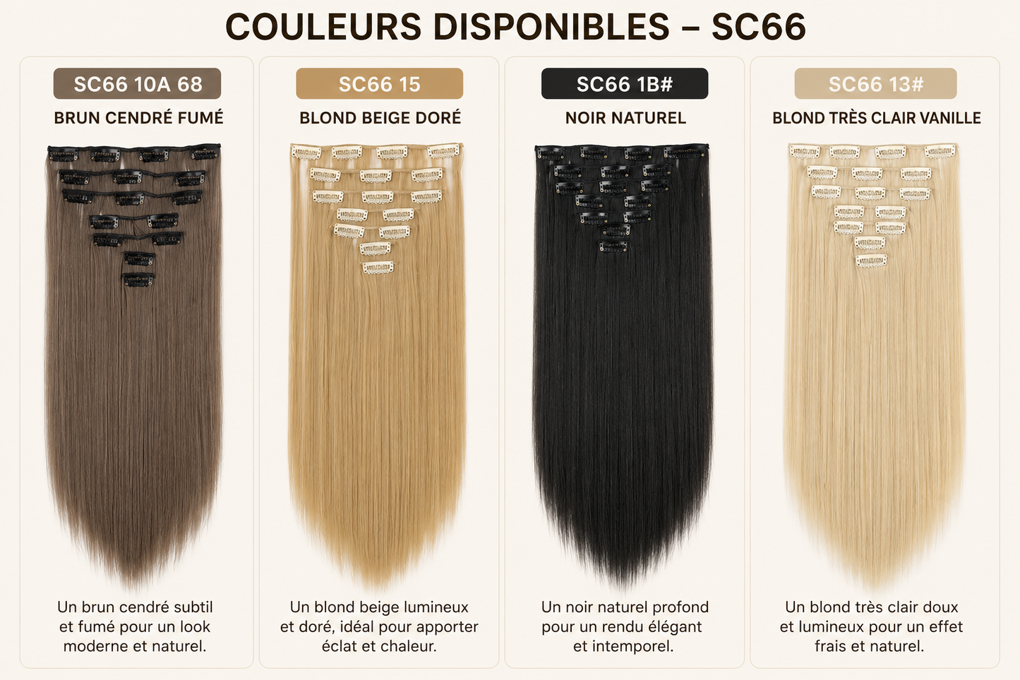 Extension cheveux/ VICTORIA