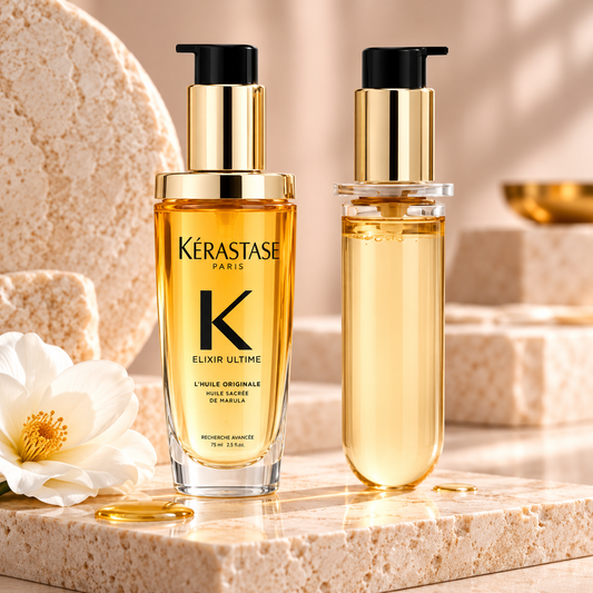Kérastase Elixir Ultime – L’Huile Originale 75 ml + Recharge 75 ml