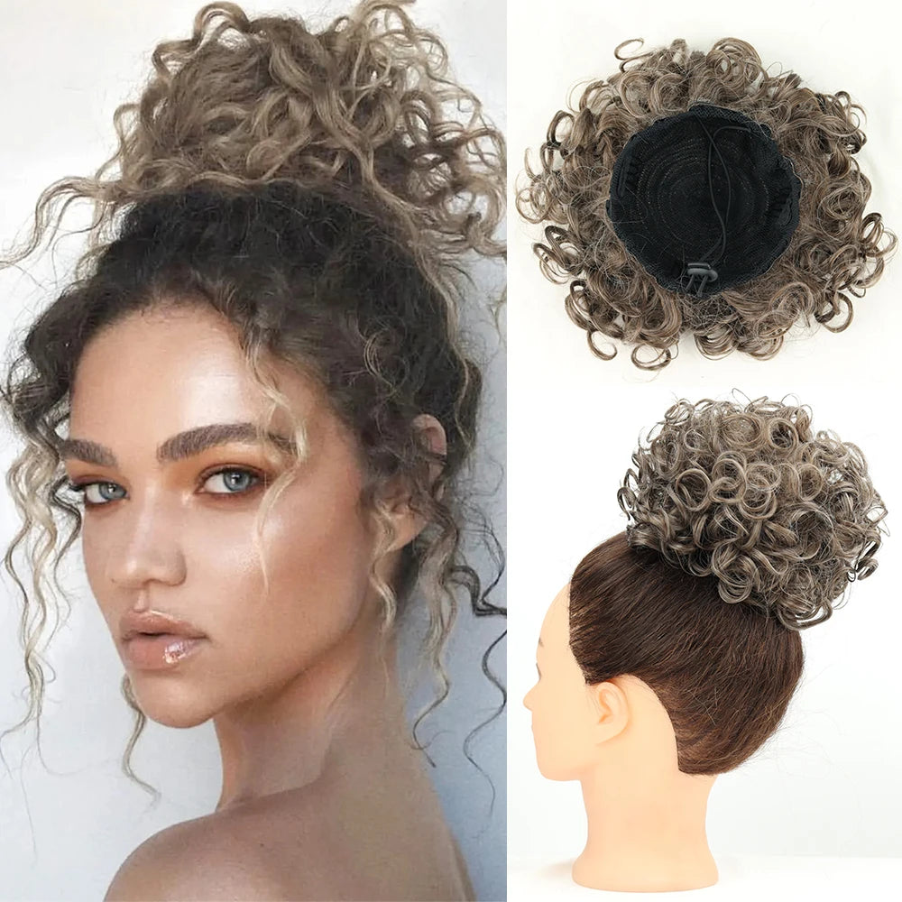 Chignon cheveux synthétiques/ SÉLÉNA