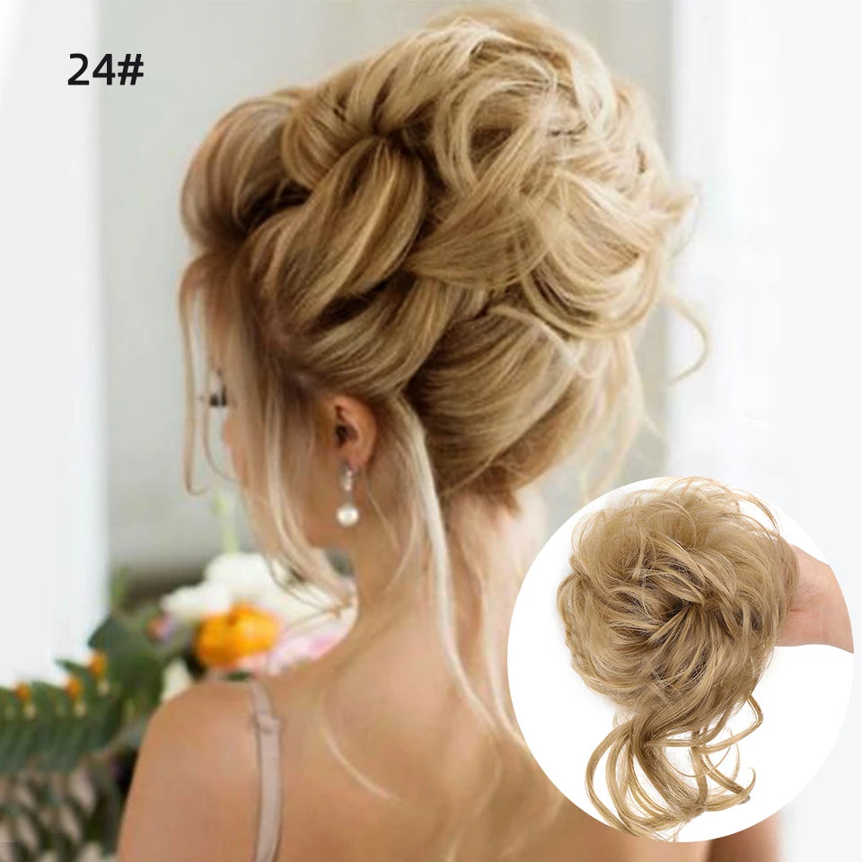 Chignon cheveux humain/ REBE