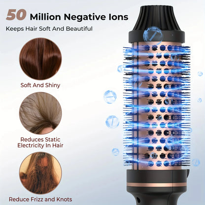 Brosse à cheveux électrique multifonction ionique anti-brûlure | ProStyle