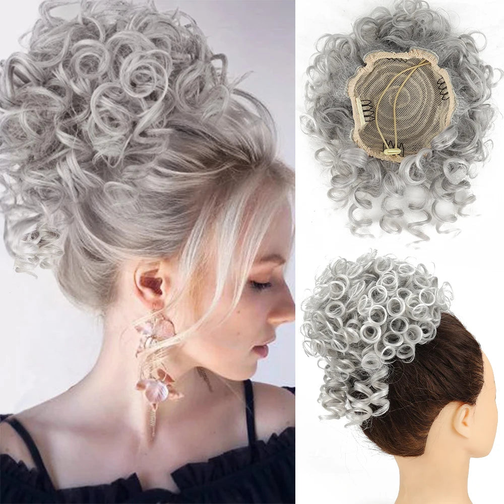 Chignon cheveux synthétiques/ SÉLÉNA