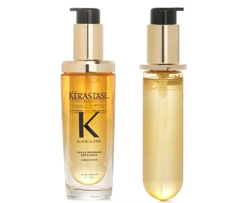 Kérastase Elixir Ultime – L’Huile Originale 75 ml + Recharge 75 ml
