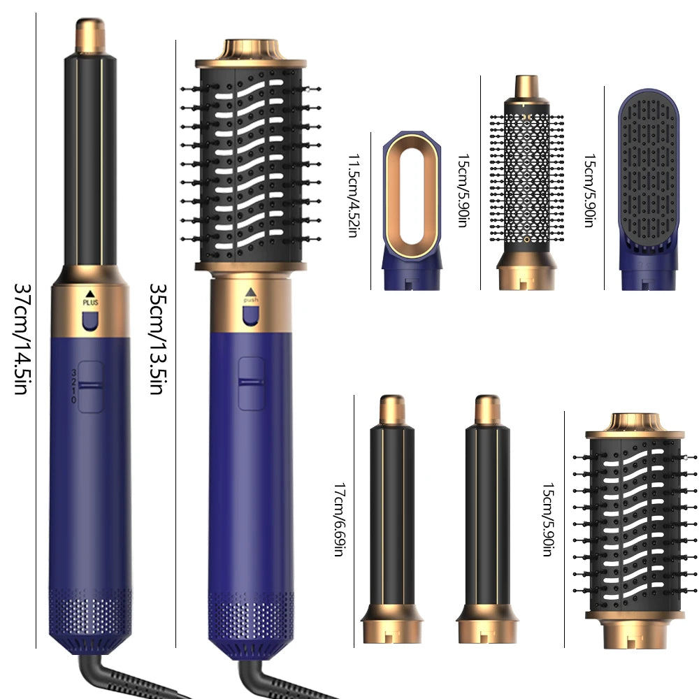 Brosse sèche-cheveux 6 en 1 | Multifonction