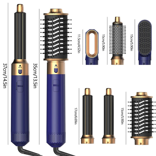 Brosse sèche-cheveux 6 en 1 | Multifonction
