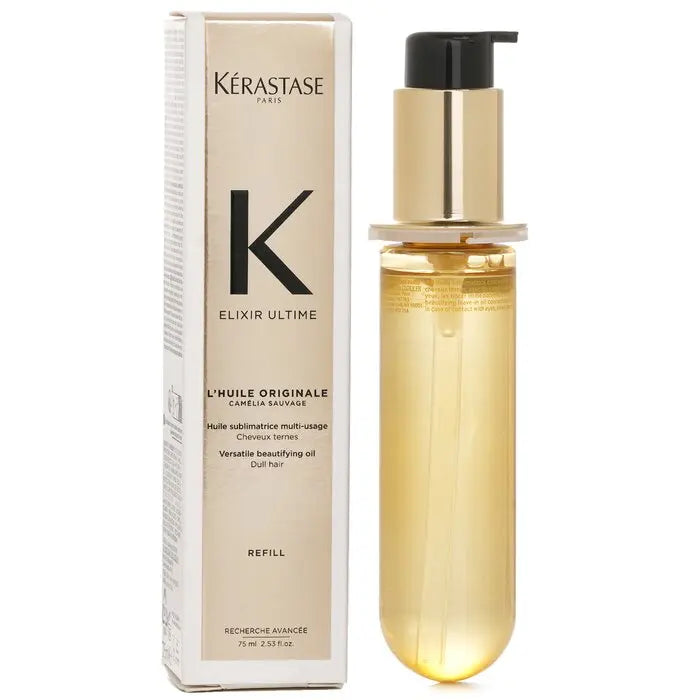 Kérastase Elixir Ultime – L’Huile Originale 75 ml + Recharge 75 ml