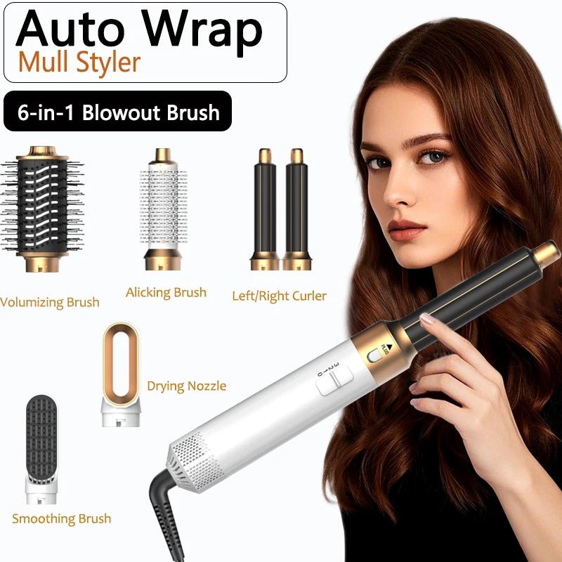 6-in-1 Multifunction Hair Brush