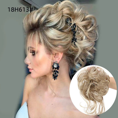 Rebe Human Hair Bun Updo Style