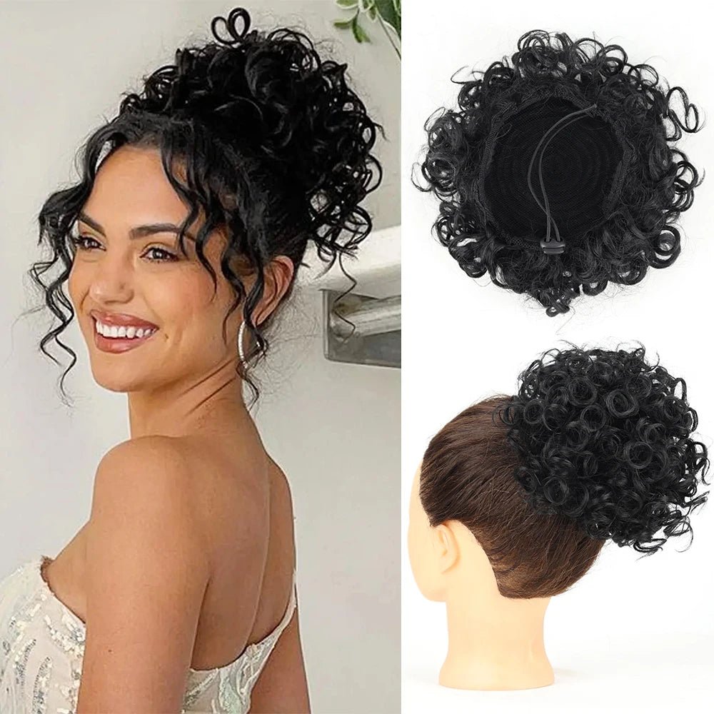 Selena Synthetic Hair Bun