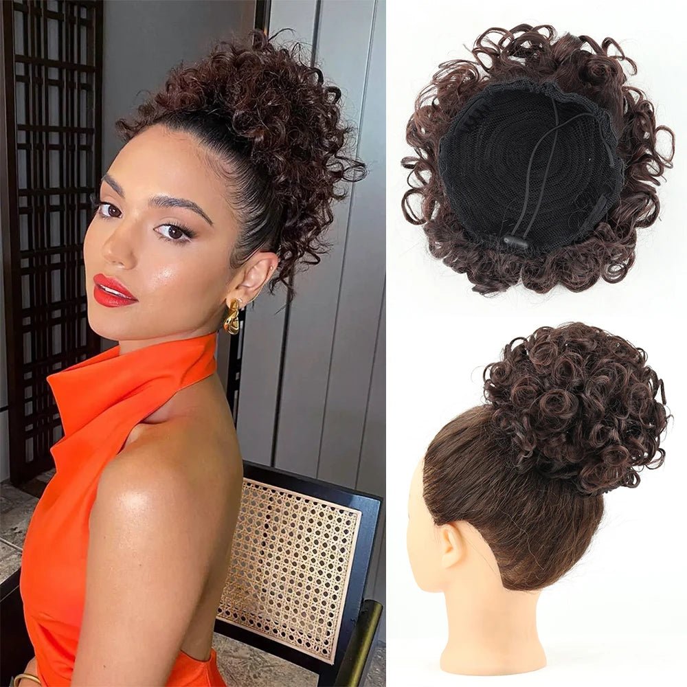 Selena Synthetic Hair Bun