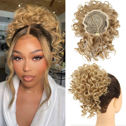 Selena Synthetic Hair Bun