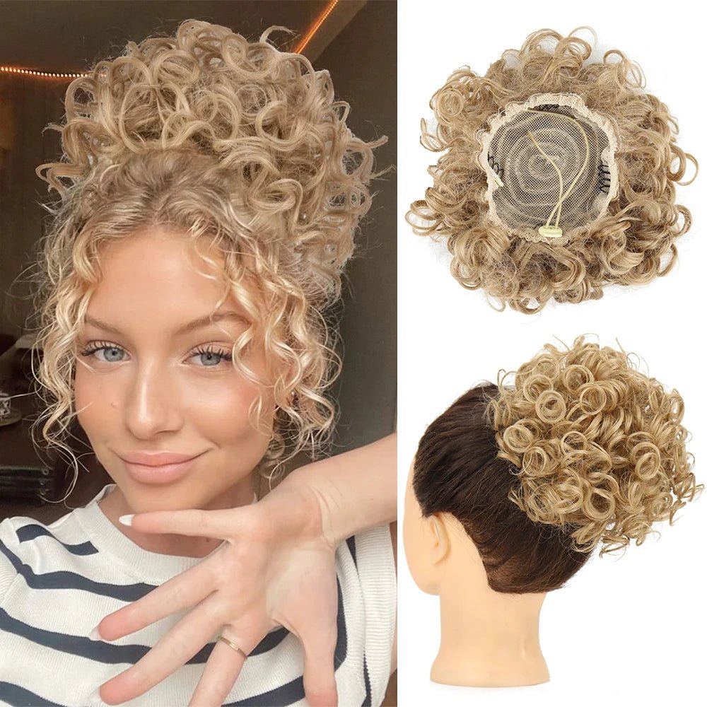 Selena Synthetic Hair Bun