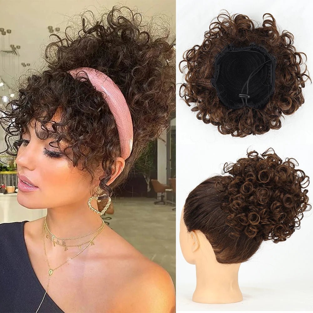 Selena Synthetic Hair Bun
