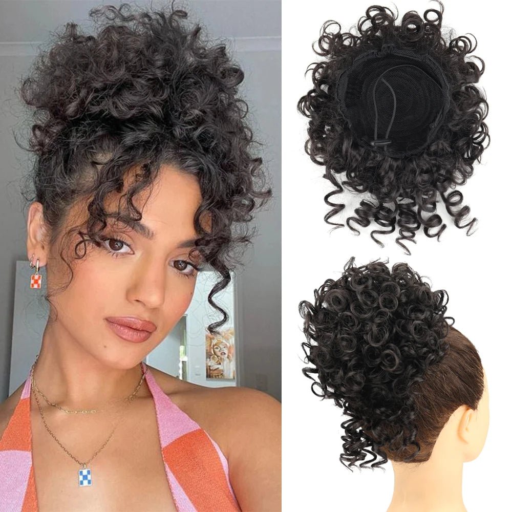 Selena Synthetic Hair Bun
