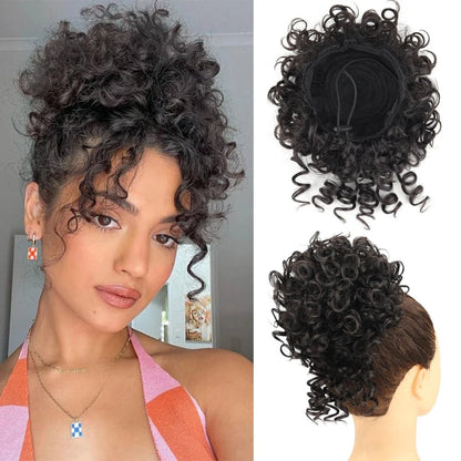 Selena Synthetic Hair Bun