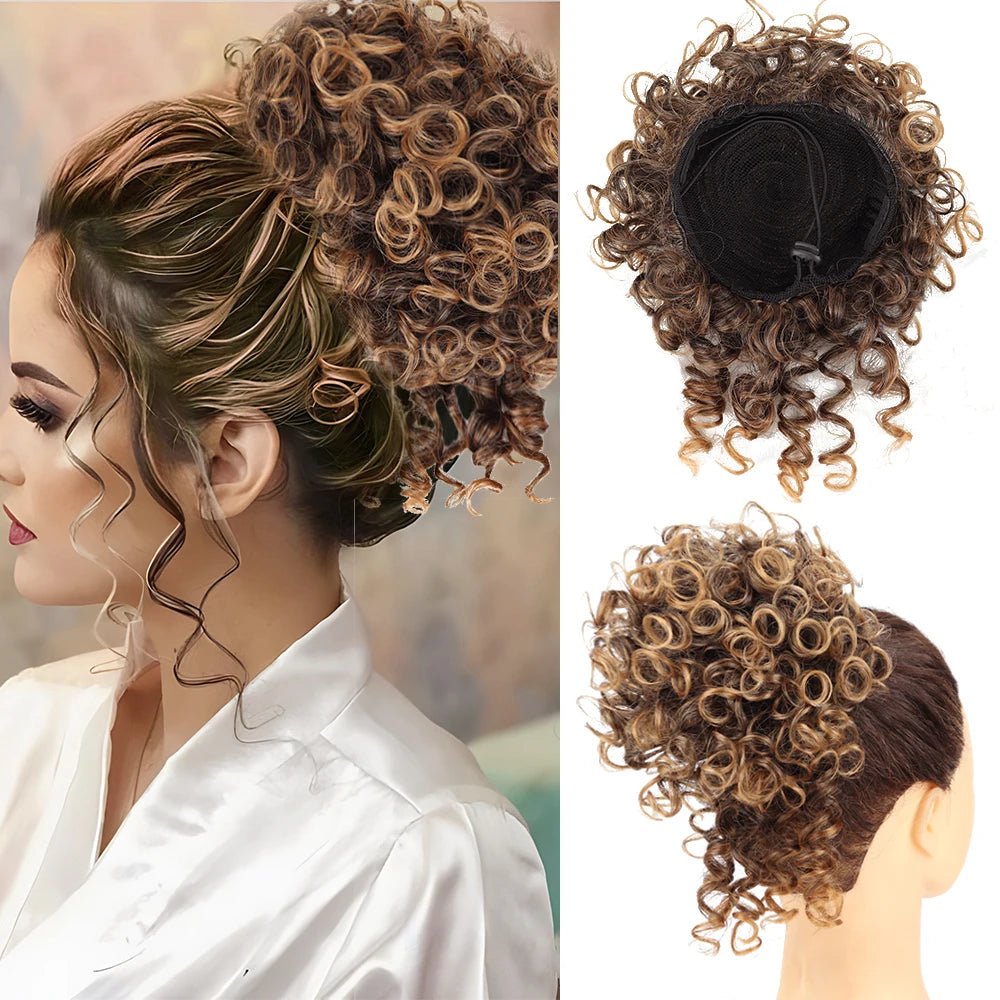 Selena Synthetic Hair Bun