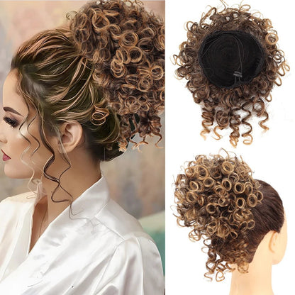Selena Synthetic Hair Bun