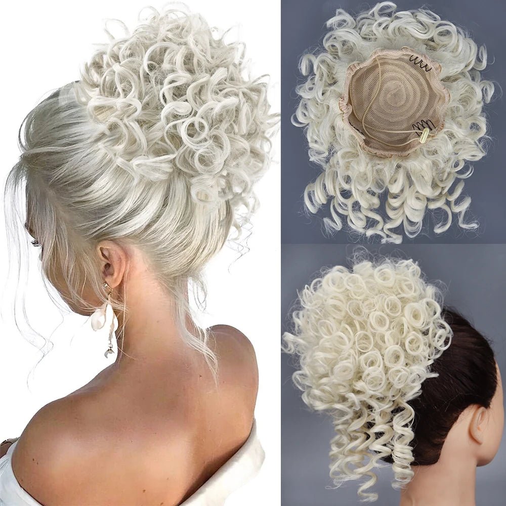 Selena Synthetic Hair Bun