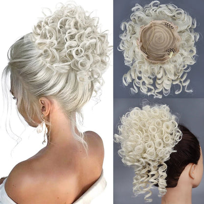 Selena Synthetic Hair Bun