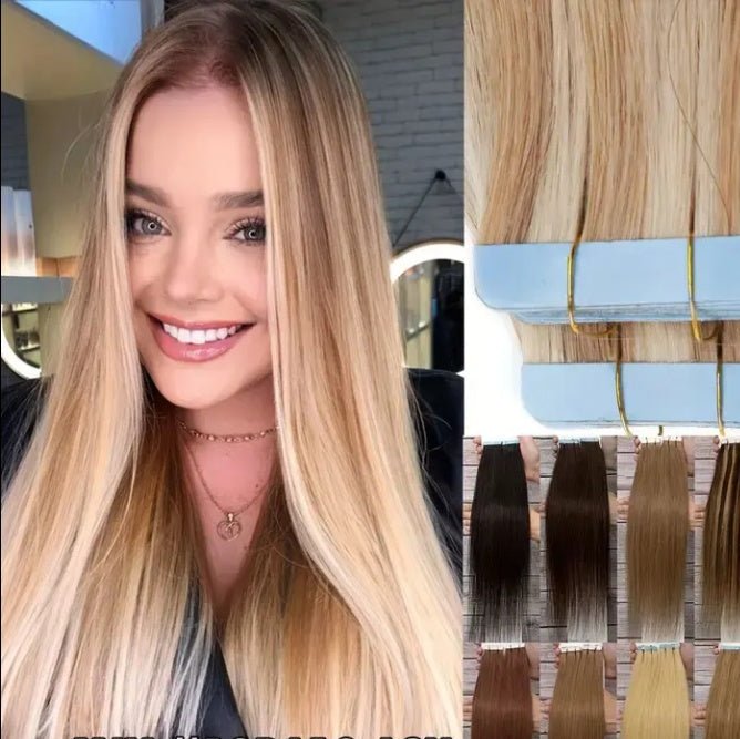 Extensions cheveux humain bandes/JENNY - BIU - T