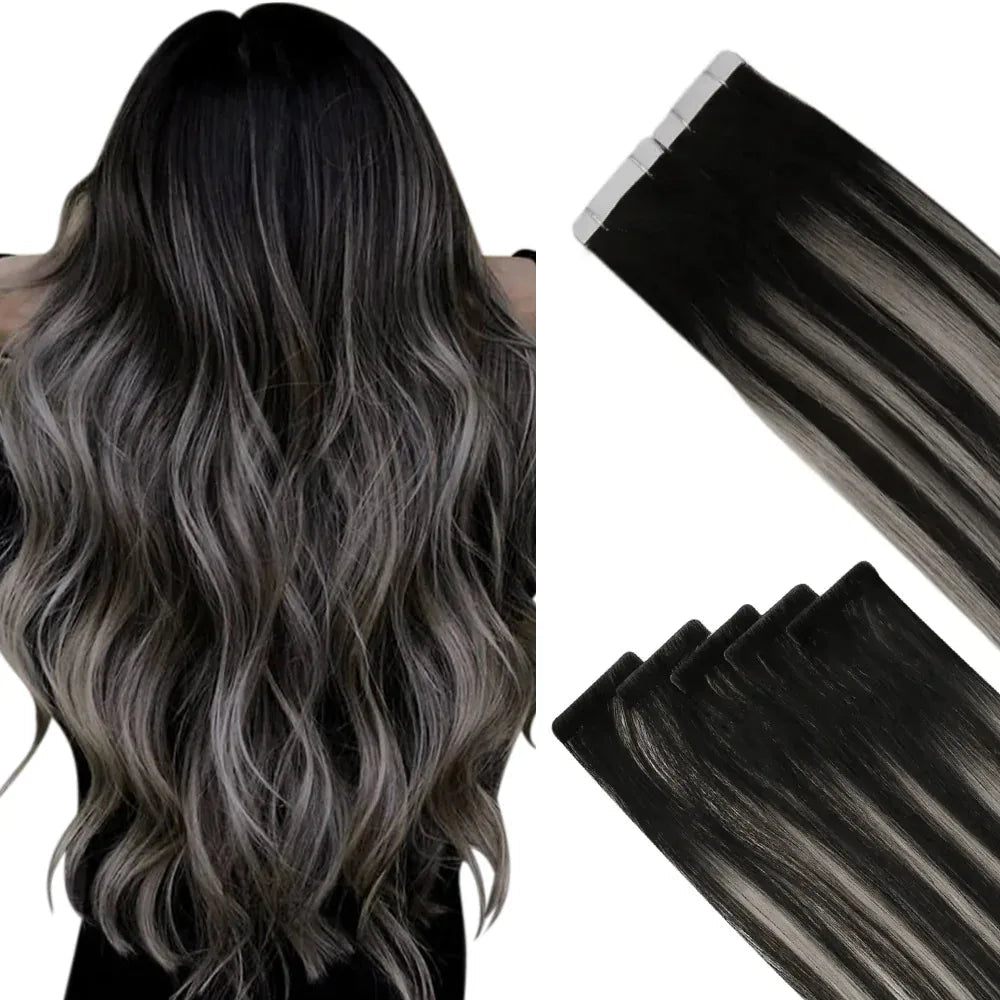 Extensions cheveux humains/ ANNY - BIU - T
