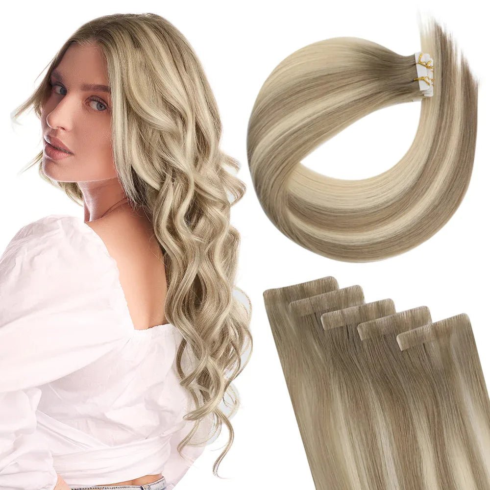 Extensions cheveux humains/ ANNY - BIU - T