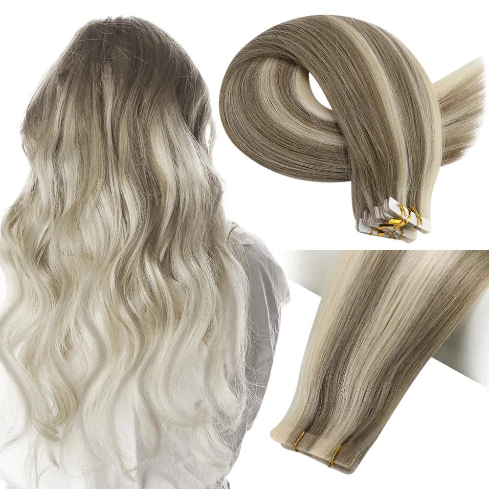 Extensions cheveux humains/ ANNY - BIU - T