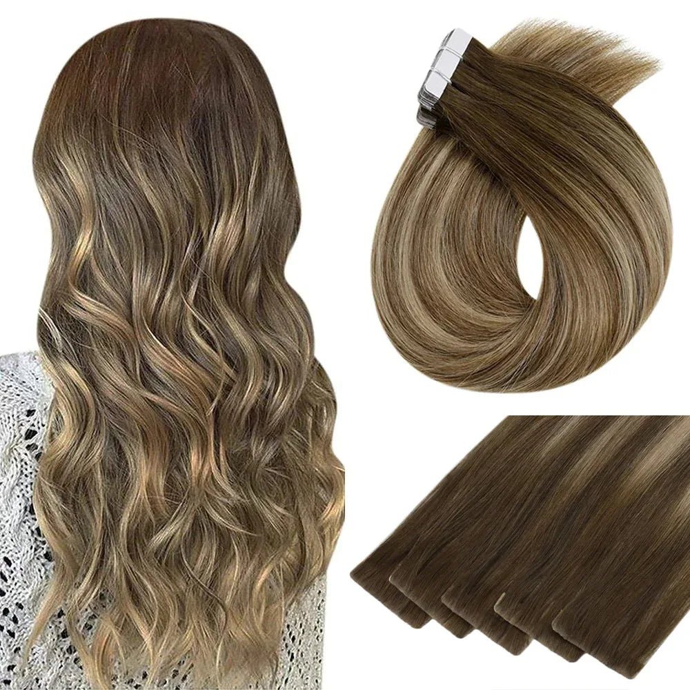 Extensions cheveux humains/ ANNY - BIU - T
